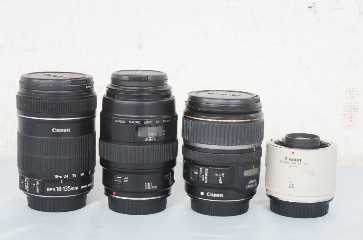 Canon キャノン EF-S 18-135mm F3.5-5.6 IS 17-85mm F4-5.6 IS USM