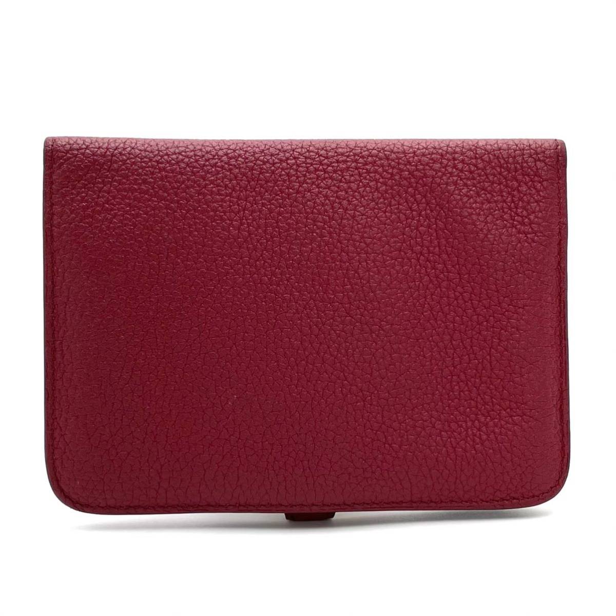 HERMES エルメス ドゴンコンパクト シェブルミゾル コンパクト