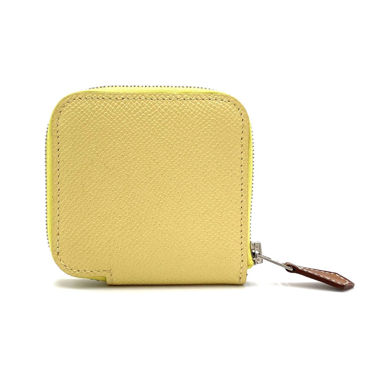 HERMES エルメス アザップ シルクイン ヴォーエプソン コインケース X
