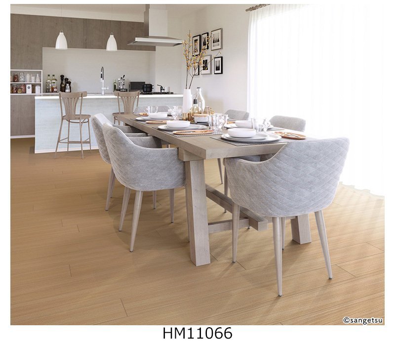 [ sun getsu] home use cushion floor HM11064~7 cheeks wood grain 1.8. thickness /182. width [ housing for wood grain CF H floor (H FLOOR)][5]