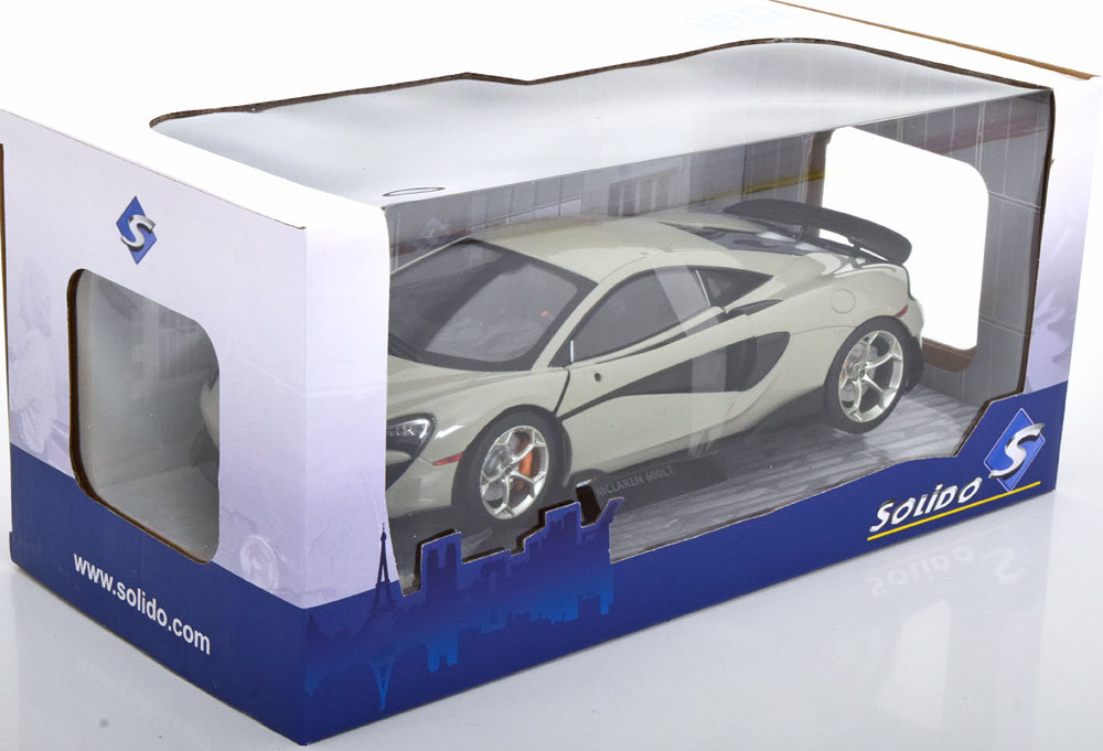 solido 1/18 McLaren 600LT 2018 blade silver McLAREN Solido 