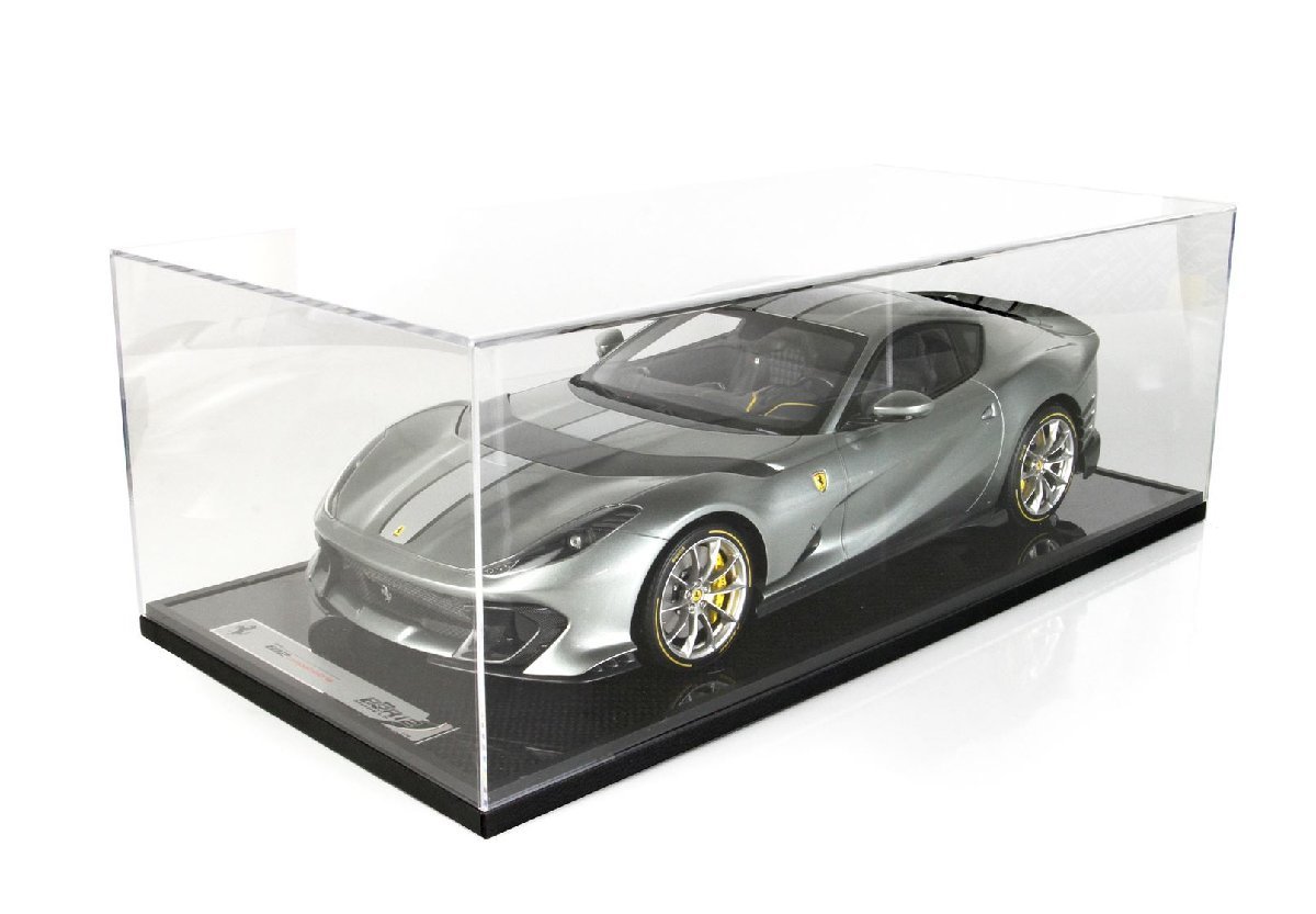 < reservation goods > BBR 1/12 Ferrari 812 Competizione Grigio coburn case attaching Ferrari BBR1218A1