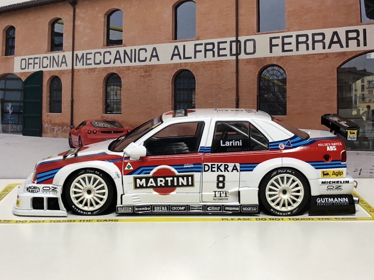 Werk83 1/18 Alfa Romeo 155 V6 TI #8 DTM ITC 1995 Martini Larini　アルファロメオ_画像6