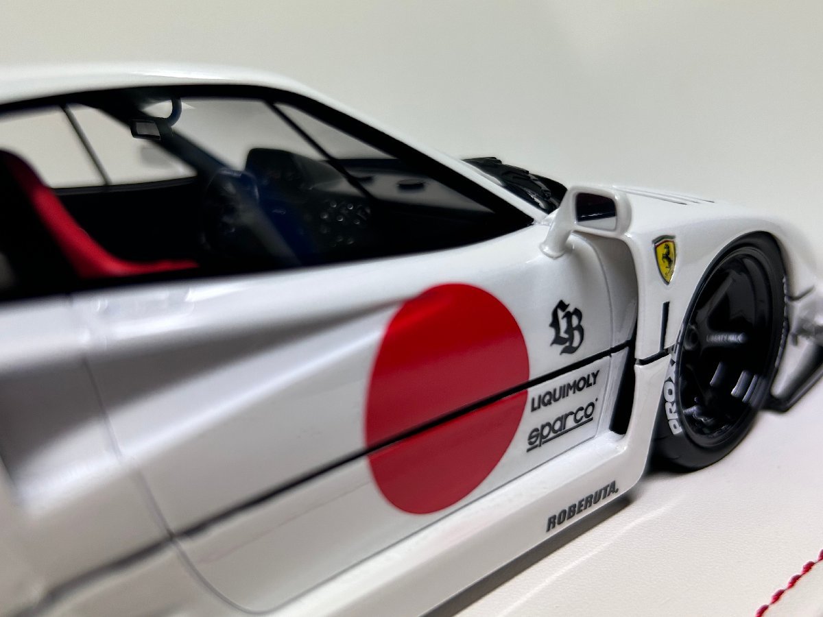 希少品 IVY 1/18 LBWK Ferrari F40 パールホワイト フェラーリ 希少品 IVY 1/18 LBWK Ferrari F40 パールホワイト フェラーリ