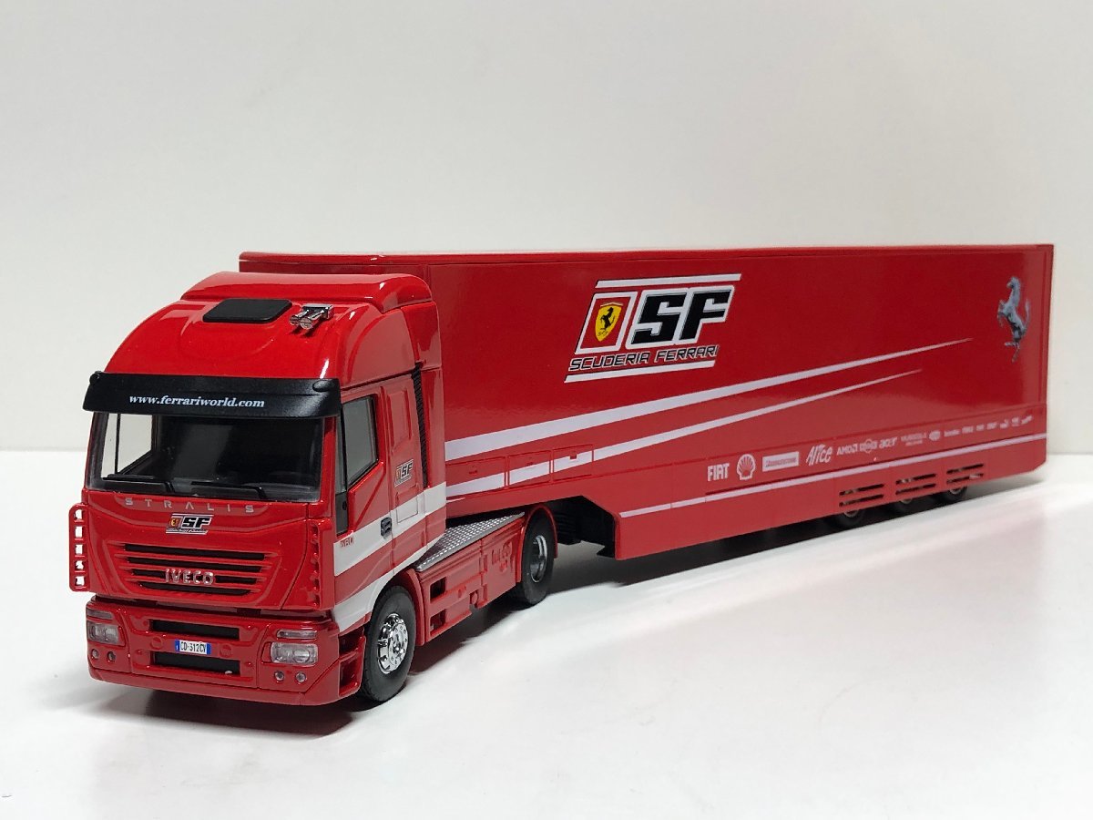 人気商品！】 Stralis 1/43 Iveco Race 2007 フェラーリ トランス