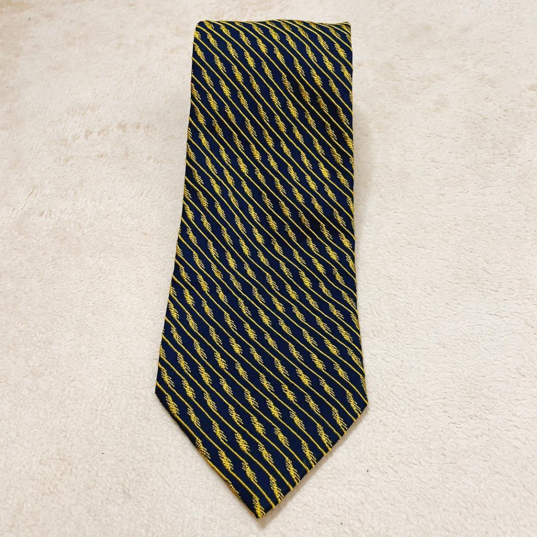 新品本物 dunhill ダンヒル ネクタイ イタリア製 シルク100% C35