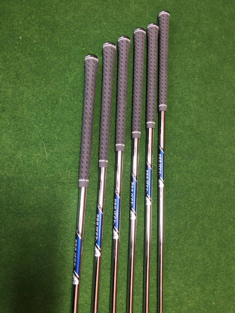 テーラーメイド P7MB プロジェクトX 6.0 5-PW 6本セット TaylorMade