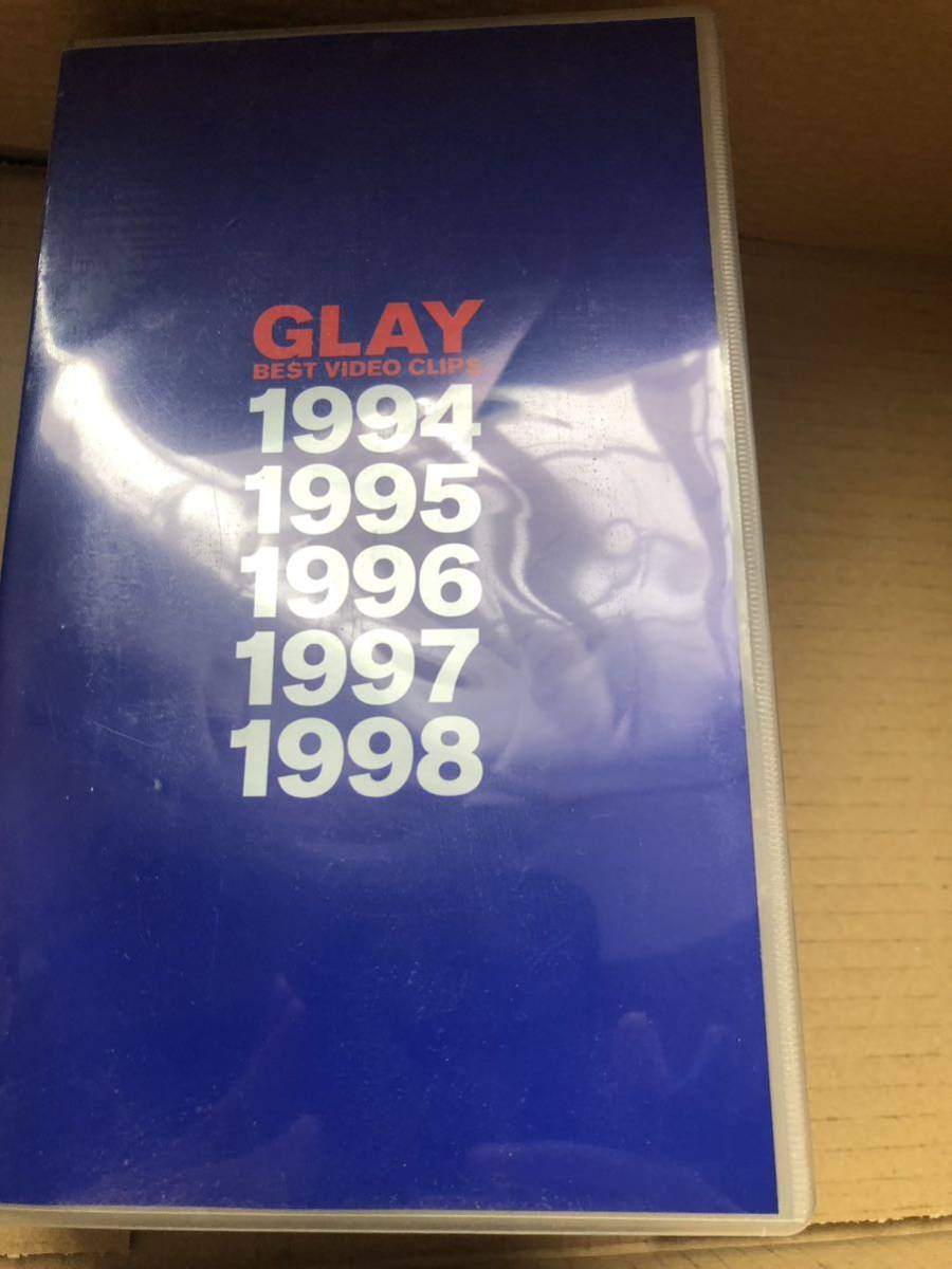 GLAY best video clips vhs video_画像1