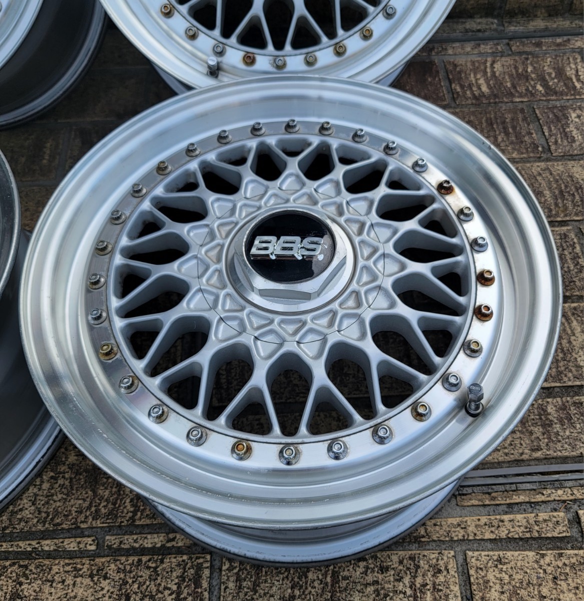 超希少 BBS RS RS213 15インチ 7J+41 4本 5H 5穴 114.3 4本セット