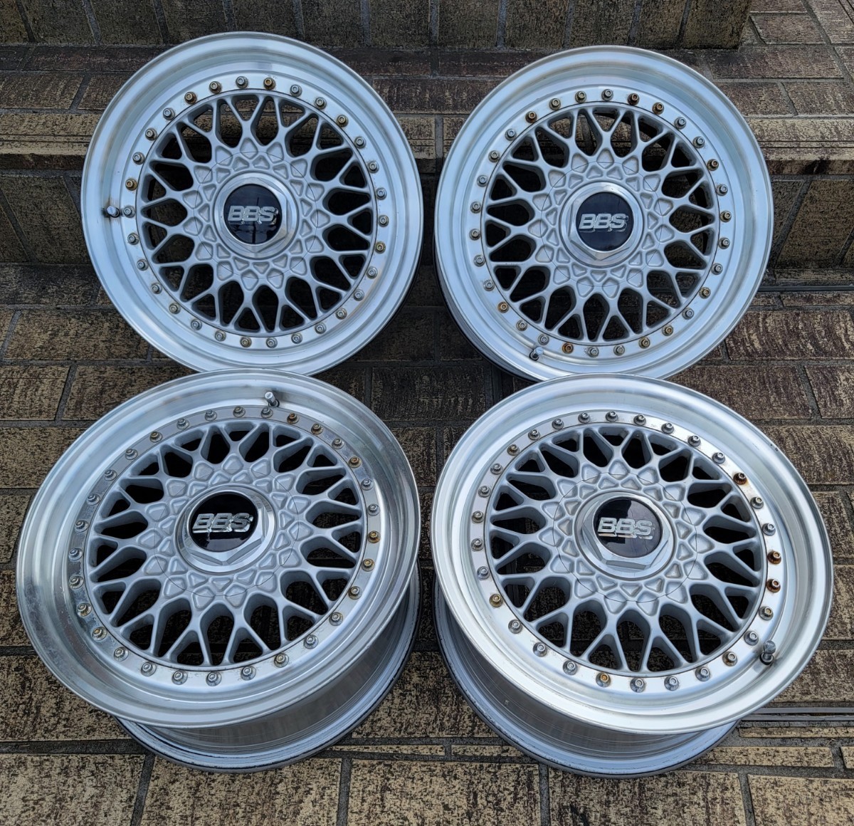 超希少 BBS RS RS213 15インチ 7J+41 4本 5H 5穴 114.3 4本セット