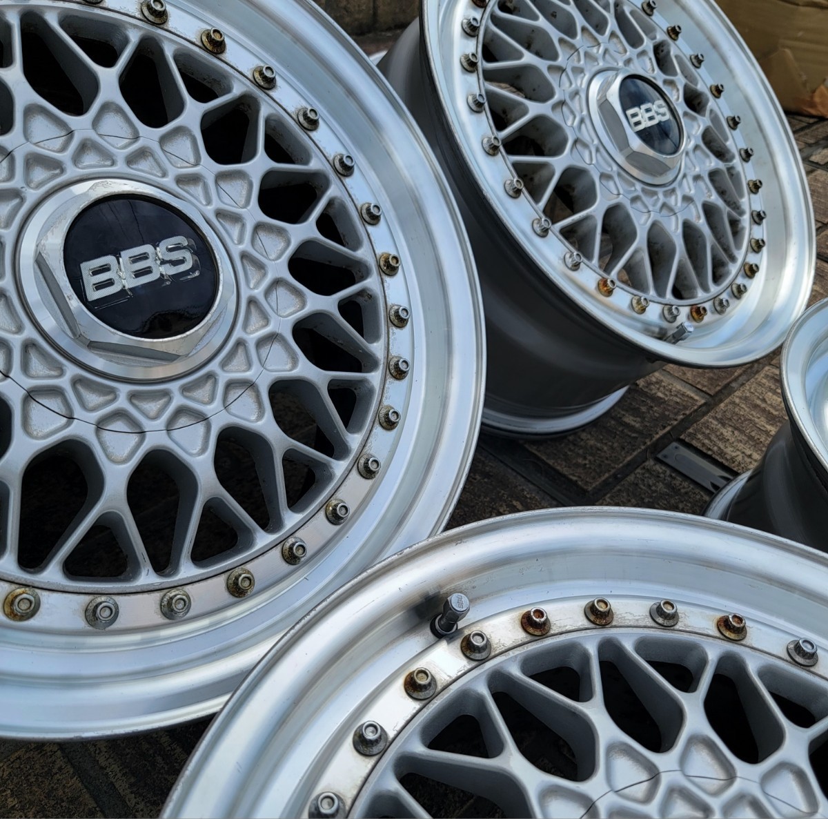 超希少 BBS RS RS213 15インチ 7J+41 4本 5H 5穴 114.3 4本セット