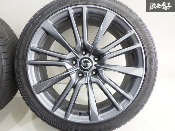 ○日産 純正 V37 スカイライン 400R 後期 19インチ 8.5J +50 5H 5穴