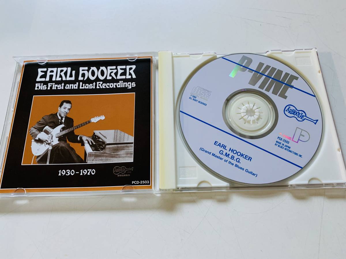 EARL HOOKER ／Grand Master of the Blues Guitar ＜中古CD＞　_画像2
