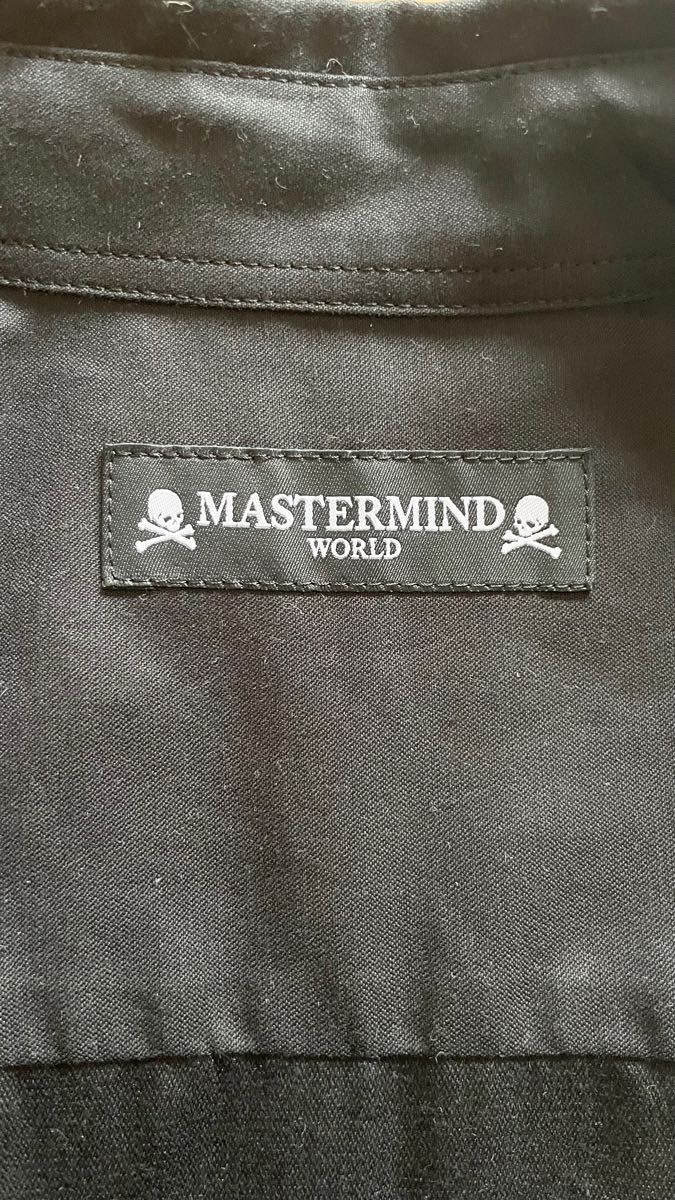 【MASTER MIND WORLDスカルシャツ】(マスターマインドワールド) 長袖シャツ ドレスシャツ 柄シャツ シャツ