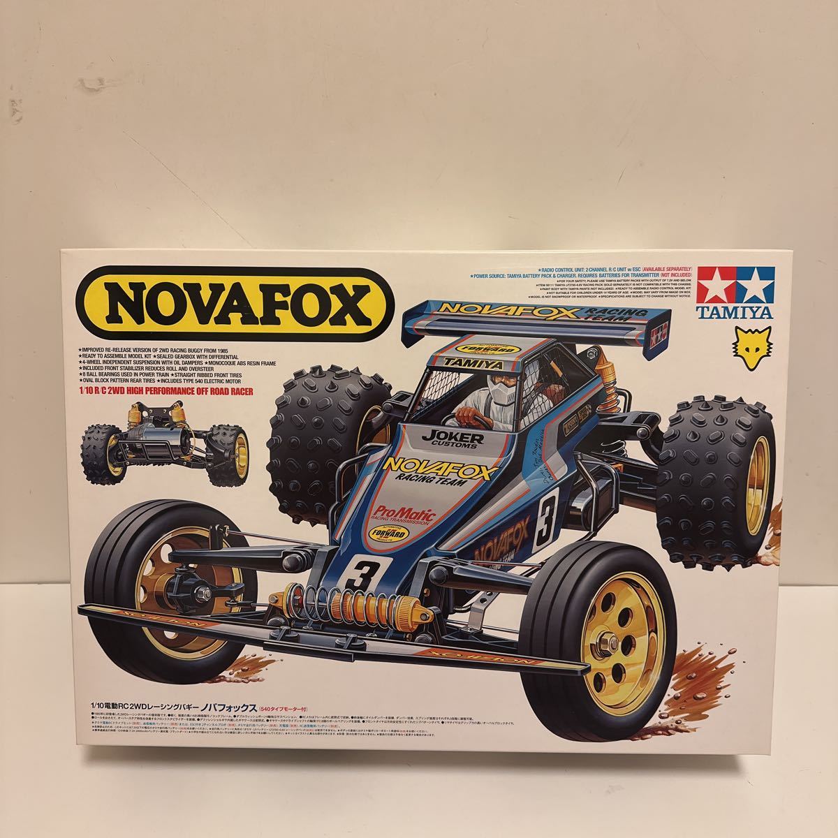 独創的 タミヤ ☆レア☆希少☆TAMIYA 1/10 FOX☆未組立 NOVA ノバ