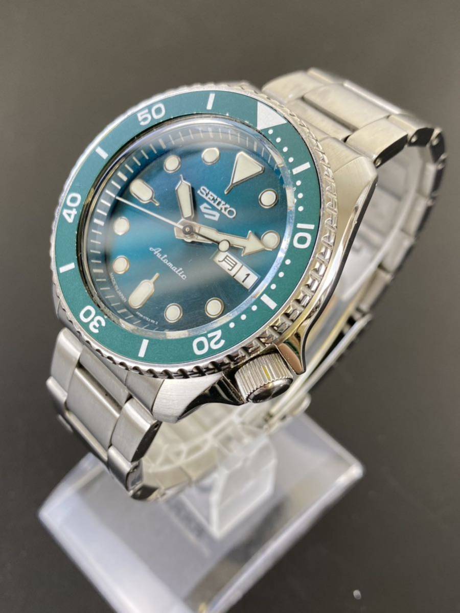 SEIKO セイコー 5 SPORTS スポーツ 4R36-07G0 自動巻 メンズ腕時計 裏