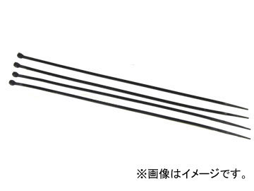 AP 結束バンド(ケーブルタイ) ブラック 4.8mm×250mm AP-CT250‐4.8‐B 入数：100本_画像1