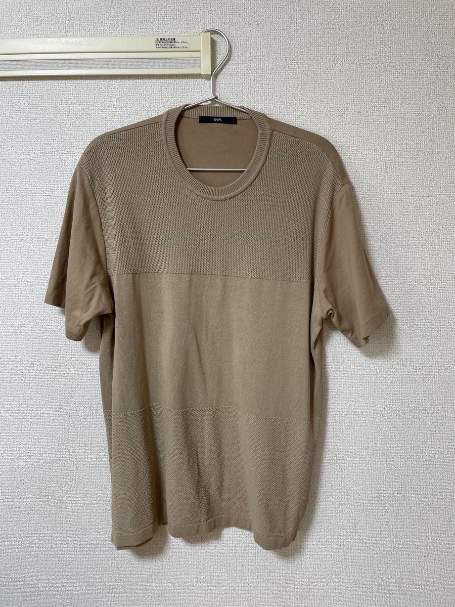 SHIPS/半袖Tシャツ/Lサイズ