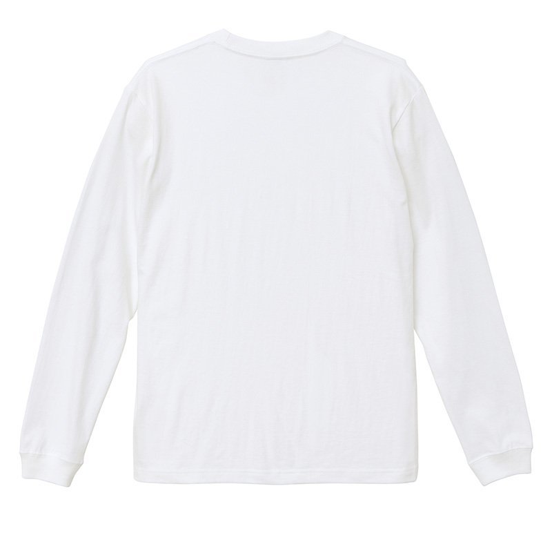mopar モパー ロングTシャツ リブ付き 白 (S/M/L/XL) ダッジ クライスラー Hemi ロゴ シンプル_画像3