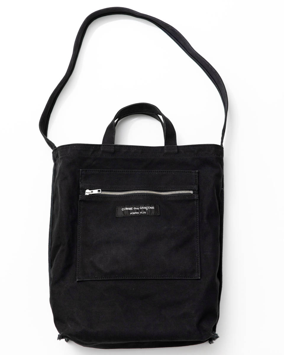 COMME des GARCONS HOMME PLUS リバーシブルロゴトートバッグ SEE IT