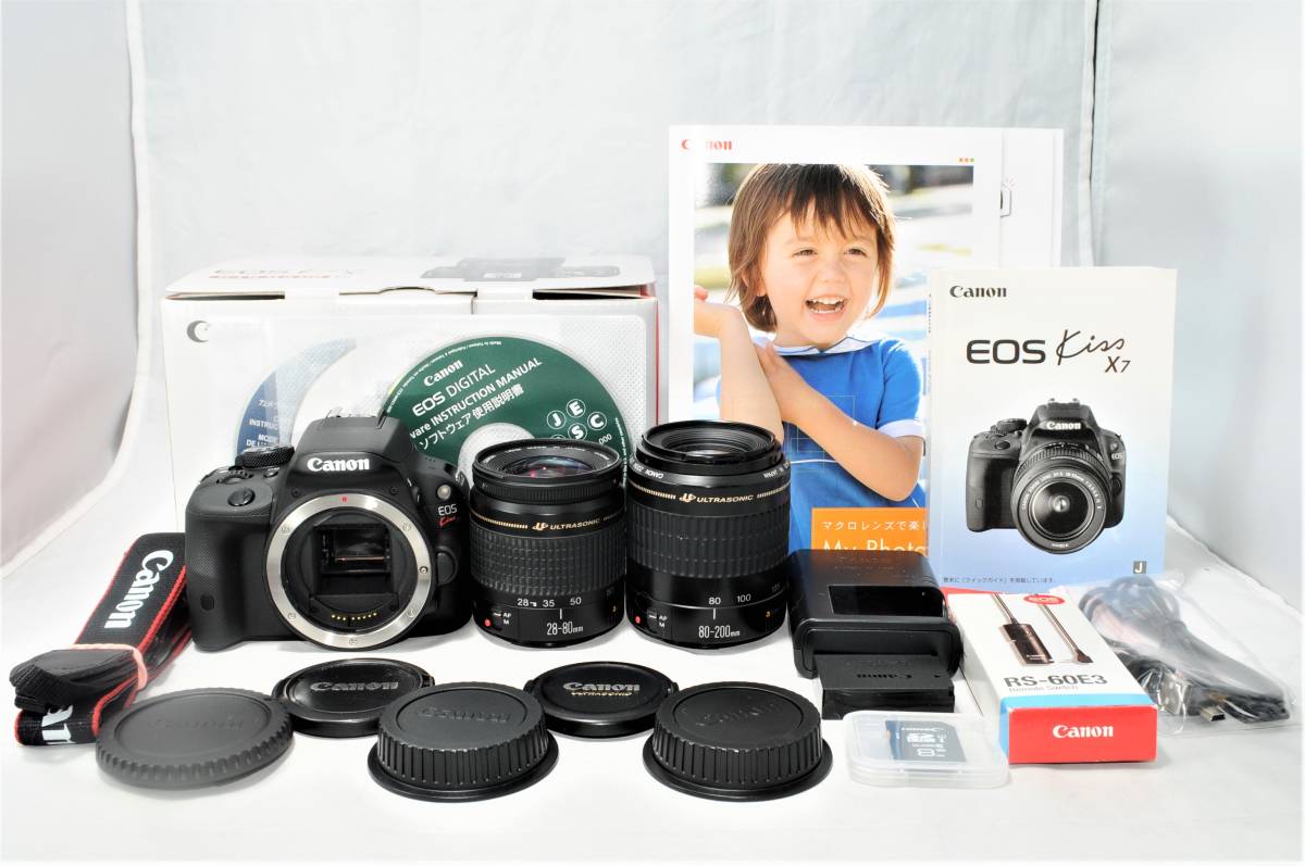 ☆箱付美品☆ キャノン Canon デジタル一眼レフカメラ EOS Kiss X7