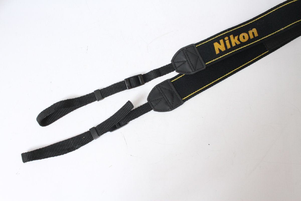 ★中古品★Nikon・ニコン ストラップ 黒・黄！_画像2