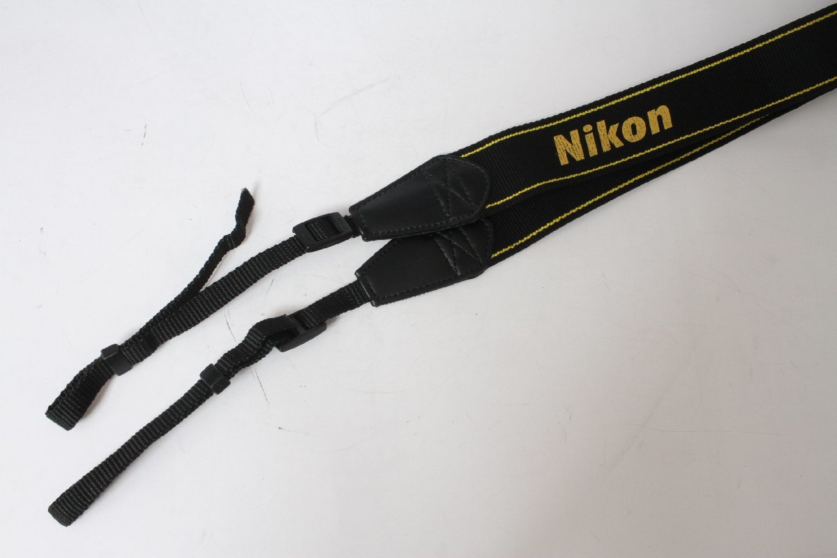 ★中古品★Nikon・ニコン ストラップ 黄/黒！_画像2