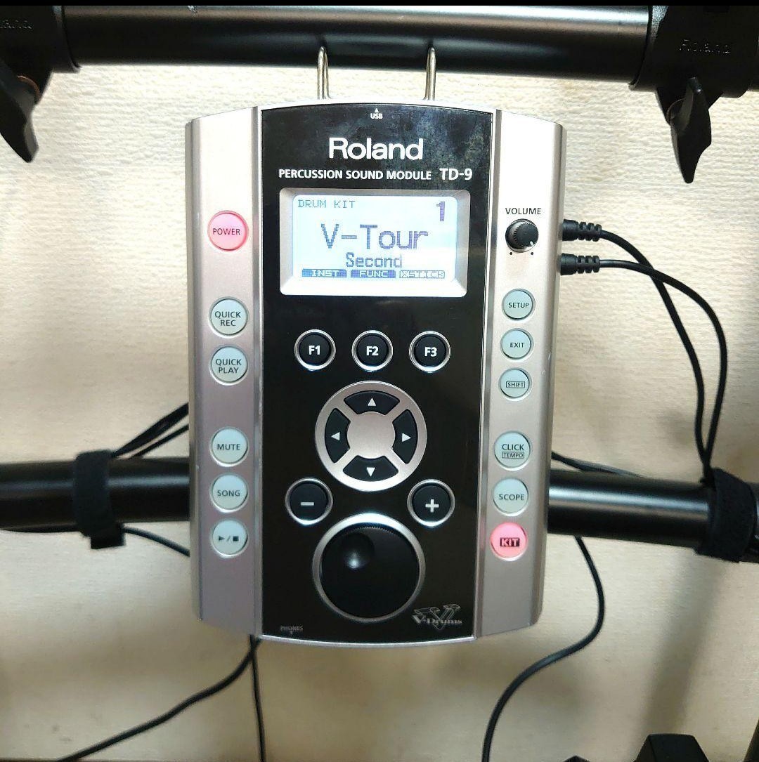 Roland V-Drums TD-9 Ver.2.04 カスタム ローランド 電子ドラム
