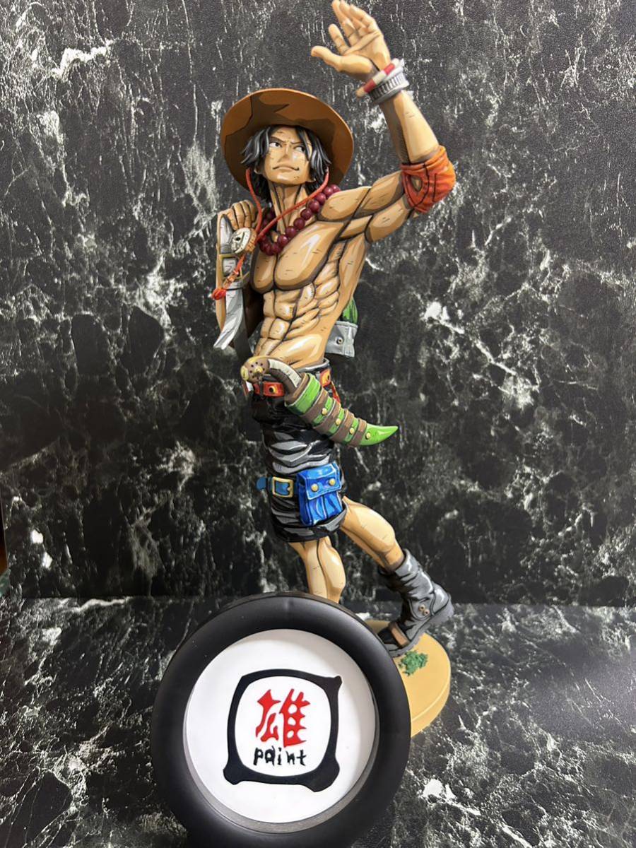 ONE PIECE SMSP ポートガスDエース B賞 リペイント 二次元彩色 1番くじ