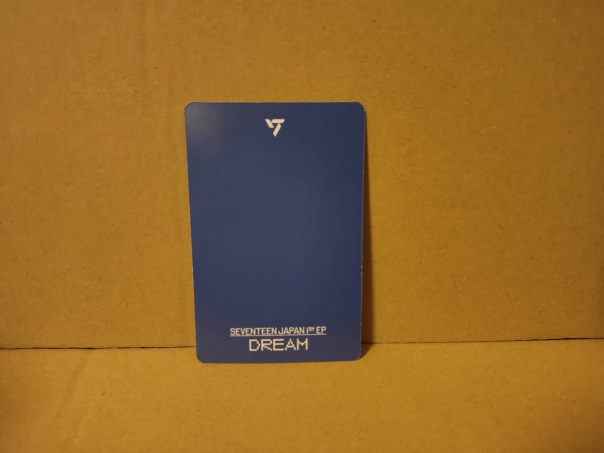 美中古! SEVENTEEN 日本盤CD EP「JAPAN 1st EP DREAM (フラッシュプライス盤)」フォトカード付の画像5