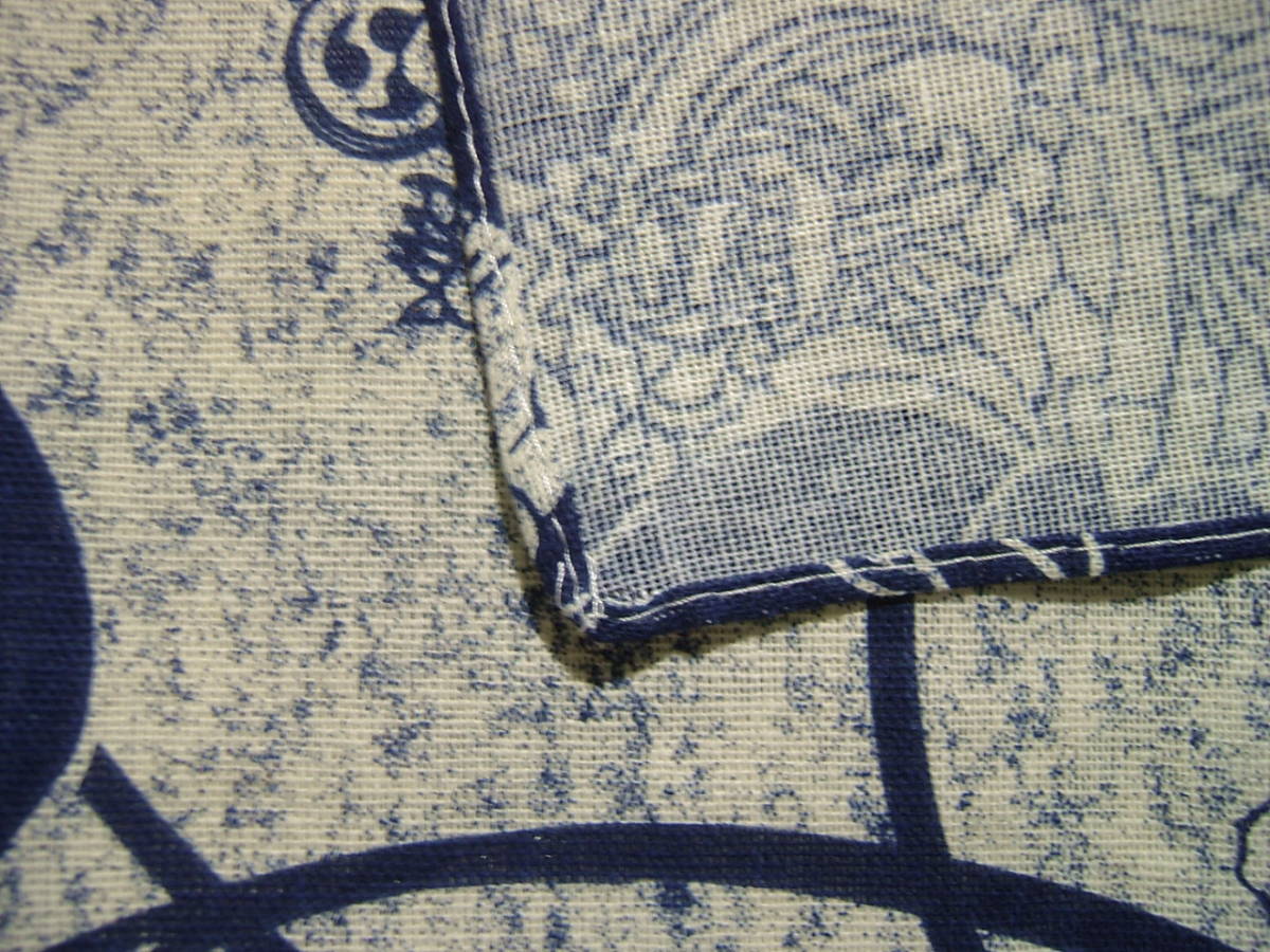  manner god . god pattern .... navy blue 33×90cm cotton 100% hand ... eyes .. curtain interior also * handkerchie towel 
