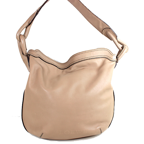 Loeva One Pright Bag Sudbage Beige Beige Loewe Amazona Q963