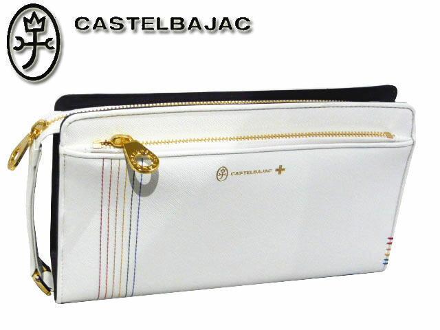 【メーカー公式ショップ】 カステルバジャック ホワイト 027222 セカンドバッグ シェスト セカンドバッグ