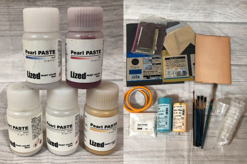 自社教育用マニュアル付き】リカラーリペア フルセット 溶剤等 自社教育用マニュアル付き】リカラーリペア フルセット 溶剤等
