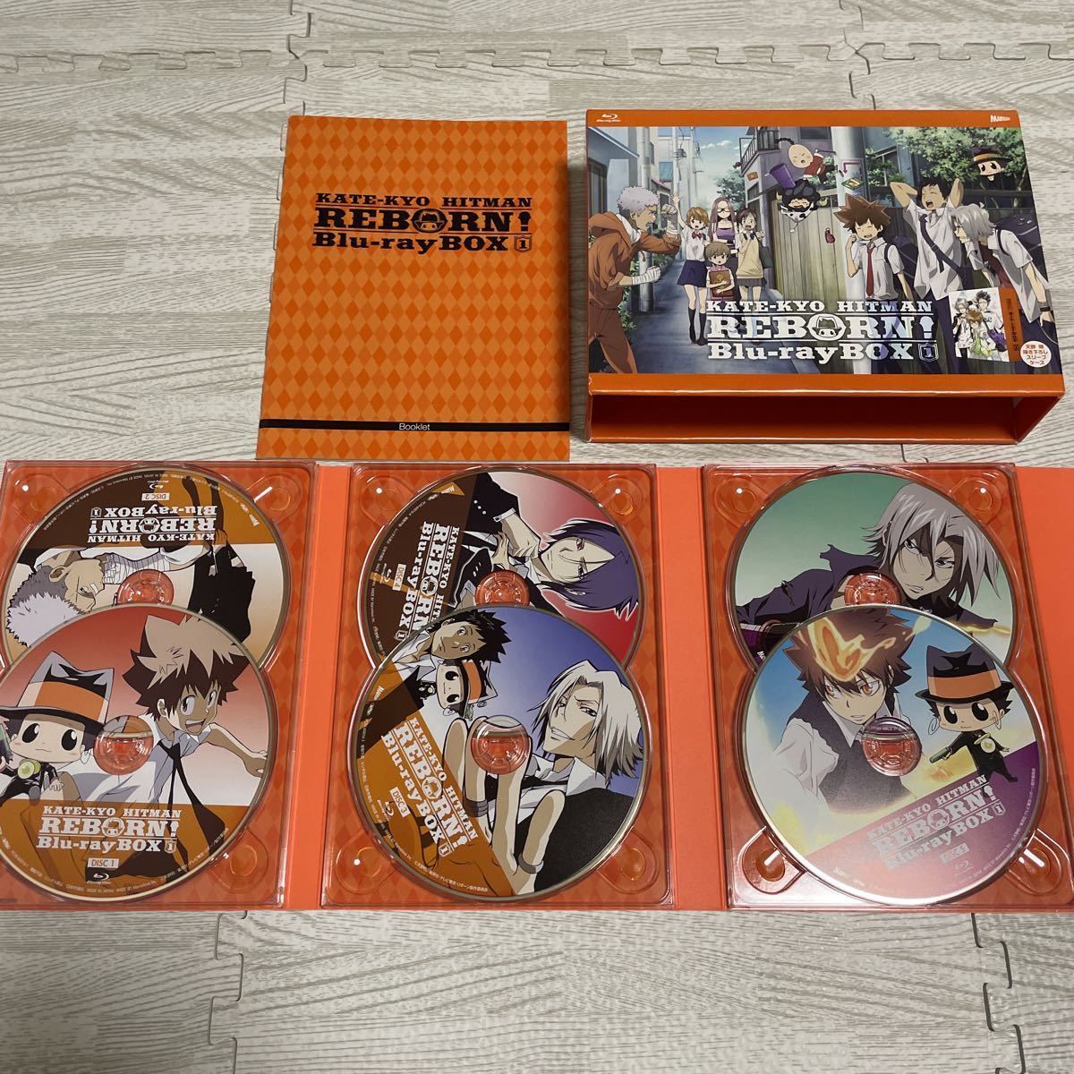 家庭教師ヒットマンREBORN! Blu-ray BOX 1 BOX 2 BOX 3 全巻セット 全3
