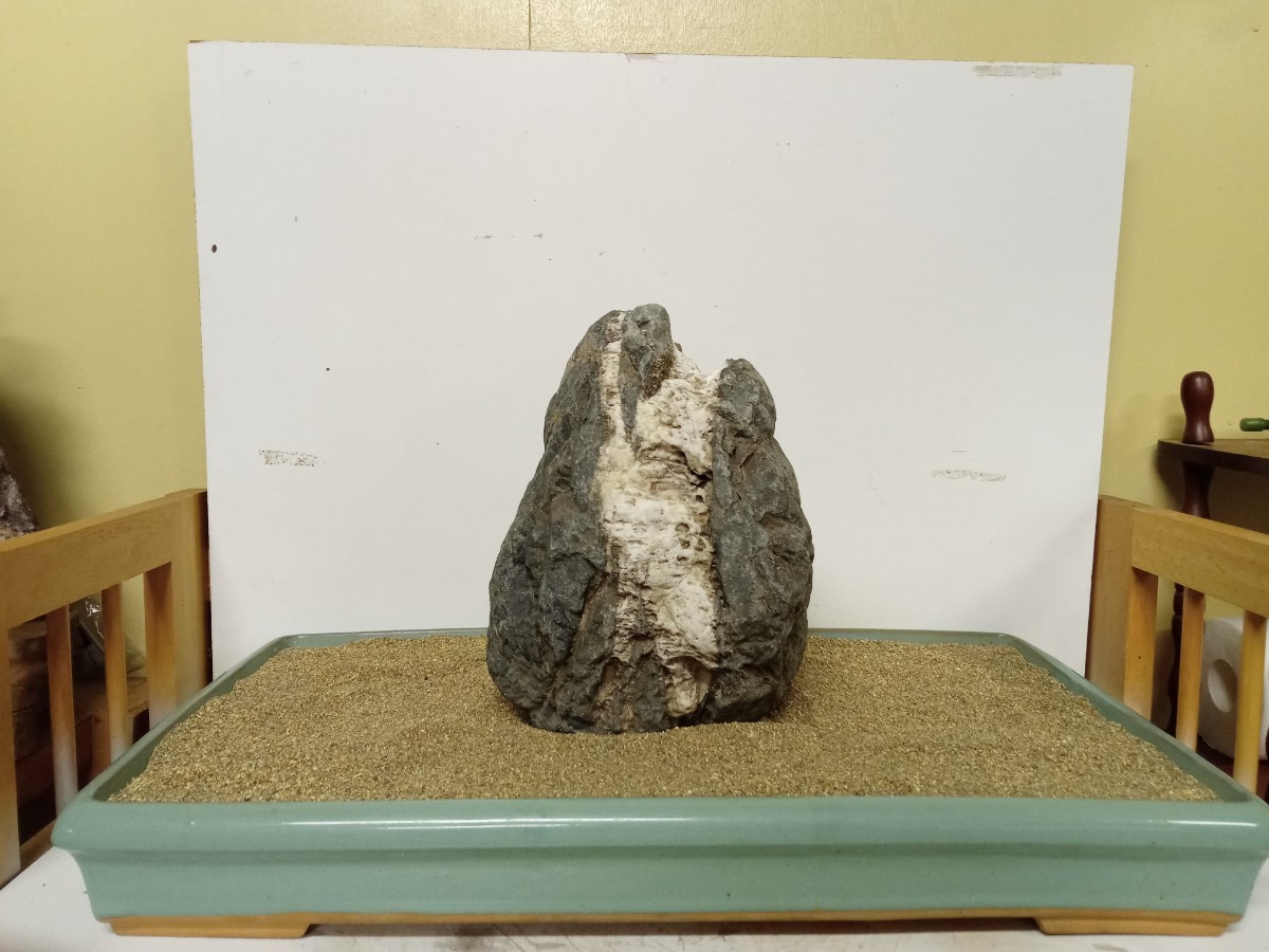 水石 富士川石、大滝景石 10kg!鑑賞石 自然石 盆栽 滝石(盆栽 水石 富士川石、大滝景石 10kg!鑑賞石 自然石 盆栽 滝石(盆栽