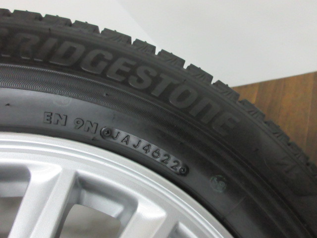 【送料無料・税込み】トヨタ 純正 15in6J+50 5穴PCD114.3 BS VRX3 195/65R15 80系ノア・ヴォクシー・エスクァイア タイヤバリ山_画像8