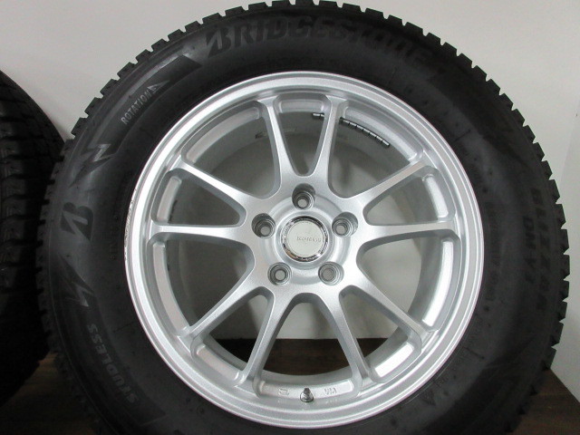 【送料無料・税込み】エコフォルム 17in7J+45 5穴PCD114.3 BS DM-V3 225/65R17 T32 エクストレイル CX-5 CX-8 他_画像3