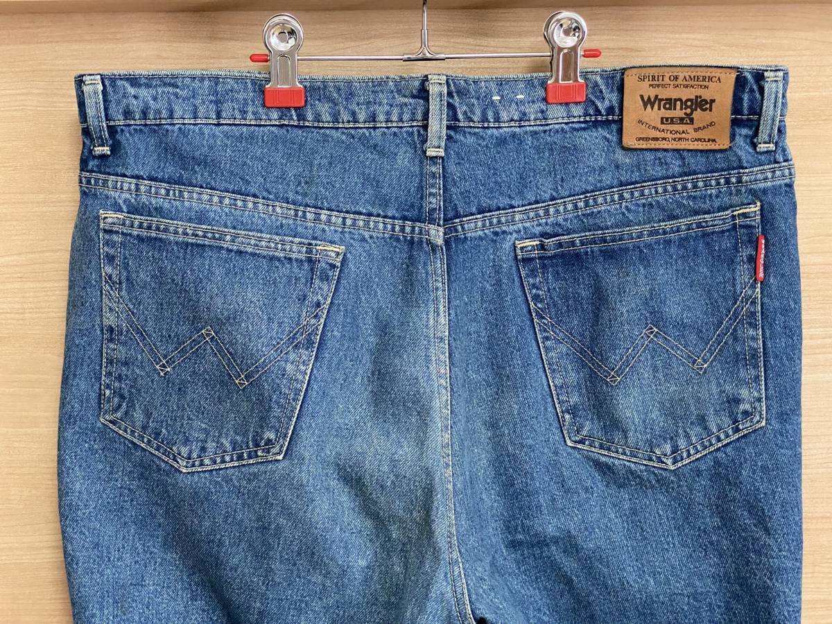 Wrangler USA　 подержанный товар 　90’s винтаж  Denim    джинсы  　 сделано в Японии 　 толщина   хлопок  　... big  размер  　 талия 101㎝