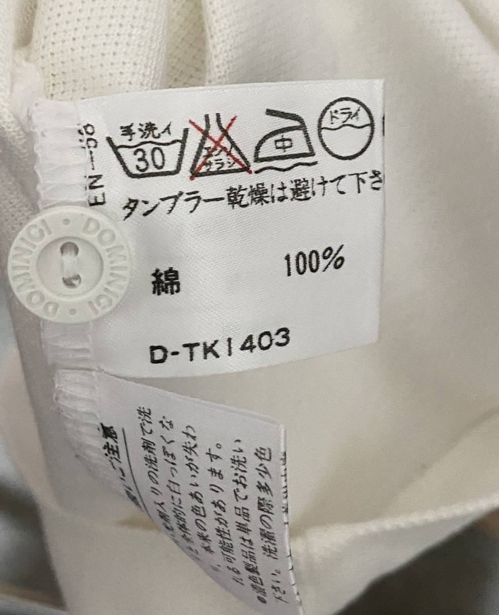 美麗!　DOMINICI　ドミニチ　カラフル半袖ポロシャツ　サイズ54(3L～4L)相当　日本製_画像9