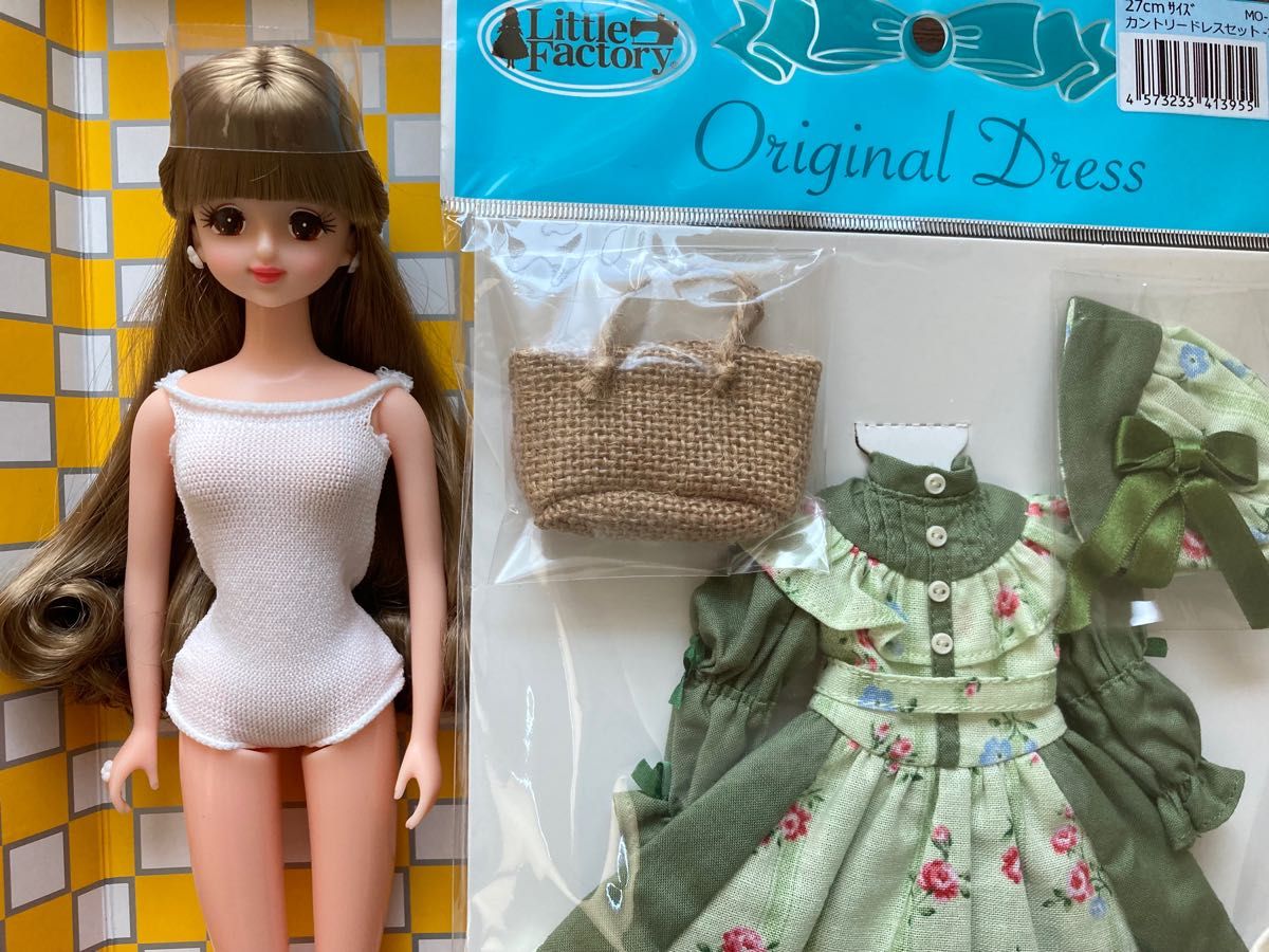 初代 ジェニー カントリーモデル カントリードレスセット マリーン たまき エクセリーナ フレンド おたのしみドール などに 服