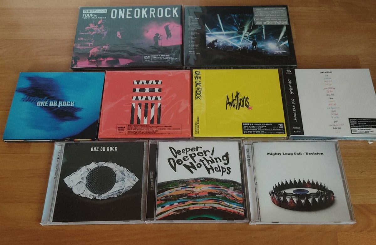 ONE OK ROCK CD&DVD【限定ステッカー2枚付属】 Yahoo!フリマ（旧）-