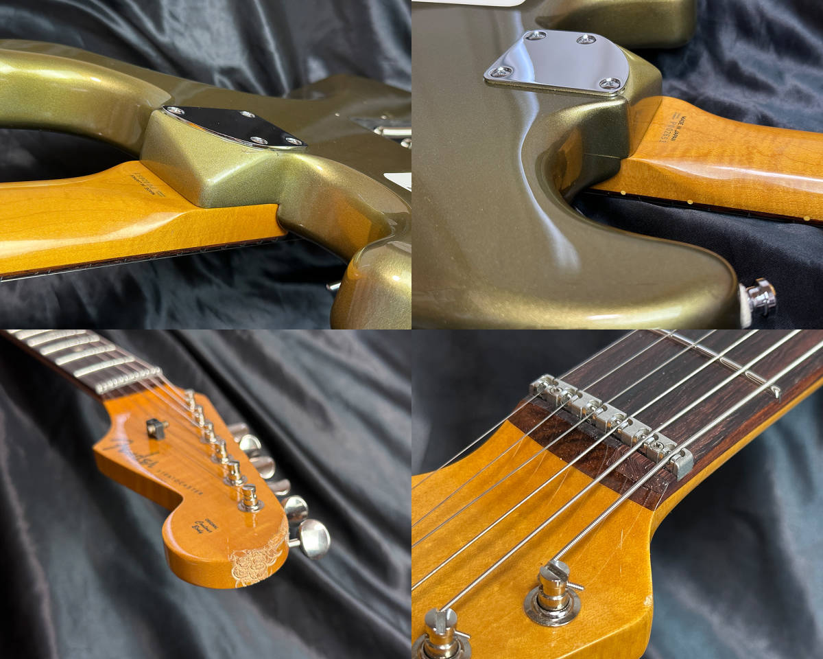 Fender Japan ST62 ＋ ST54-LS Stratocaster ステンレスフレット マグナムロック テキサススペシャル ミッドブースター ストラトキャスターの画像9