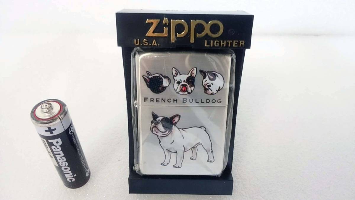 FRENCH BULLDOG ZIPPO LIGHTER /フレンチ・ブルドッグ　ジッポーライター　Made In U.S.A.　新品・未使用品