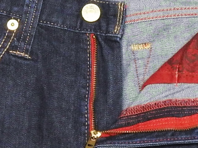 即決★リーバイス504★W30 レッドパッケージ ジーンズ Levis メンズ デニム パンツ 赤パッチ ローライズ ジーパン ペイズリー柄_画像5