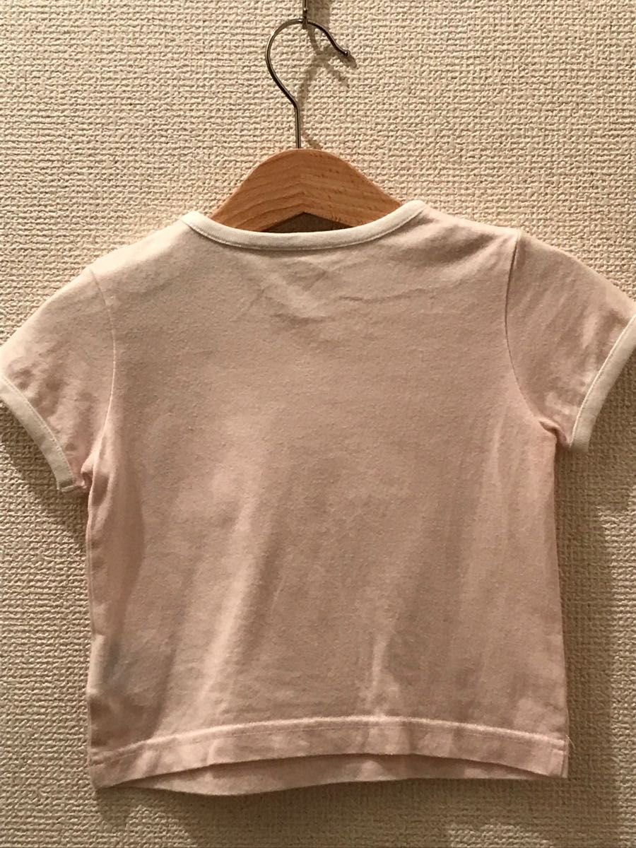 【女の子80cm】コムサデモード　Tシャツ ピンク