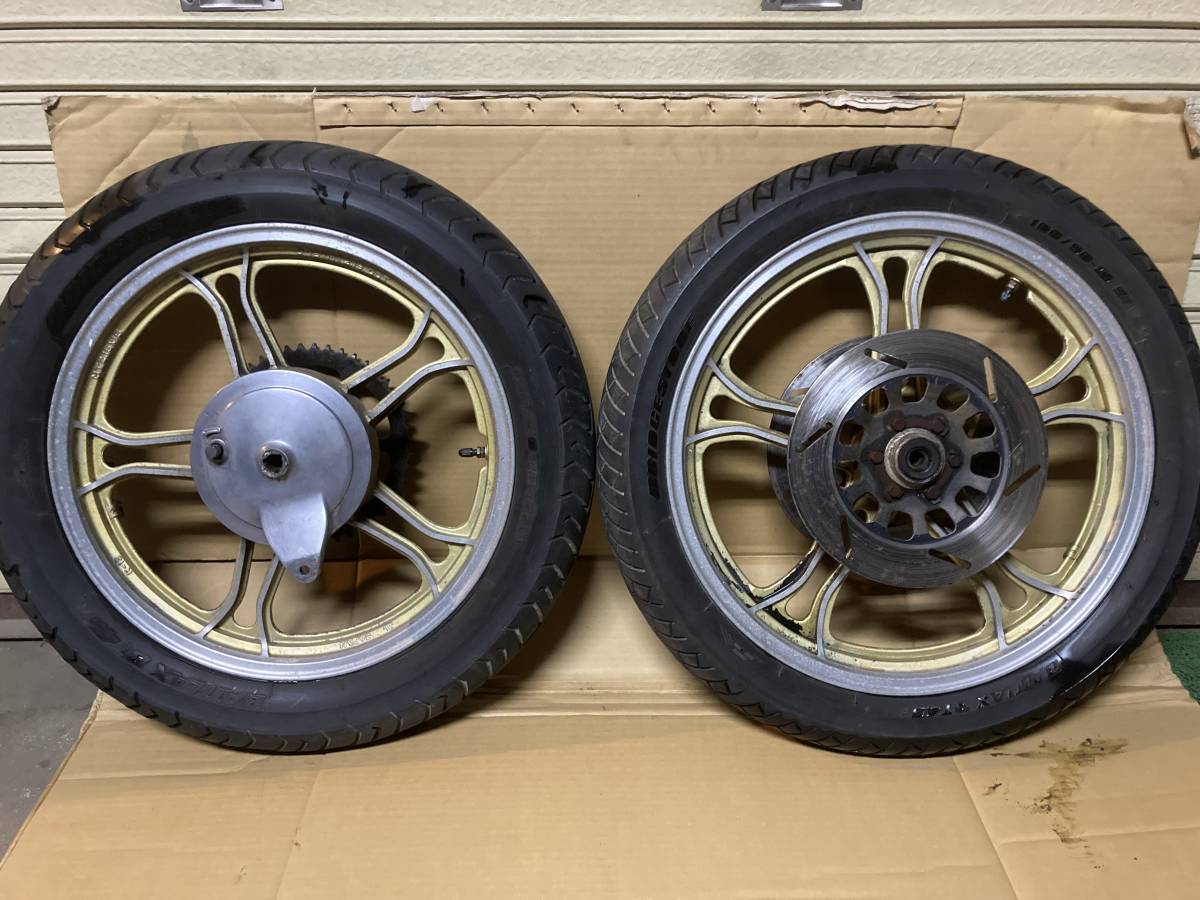 ヤマハ XJ400 前後ホイールセット4GO xj400e,xj400d | www.villalaura.nl