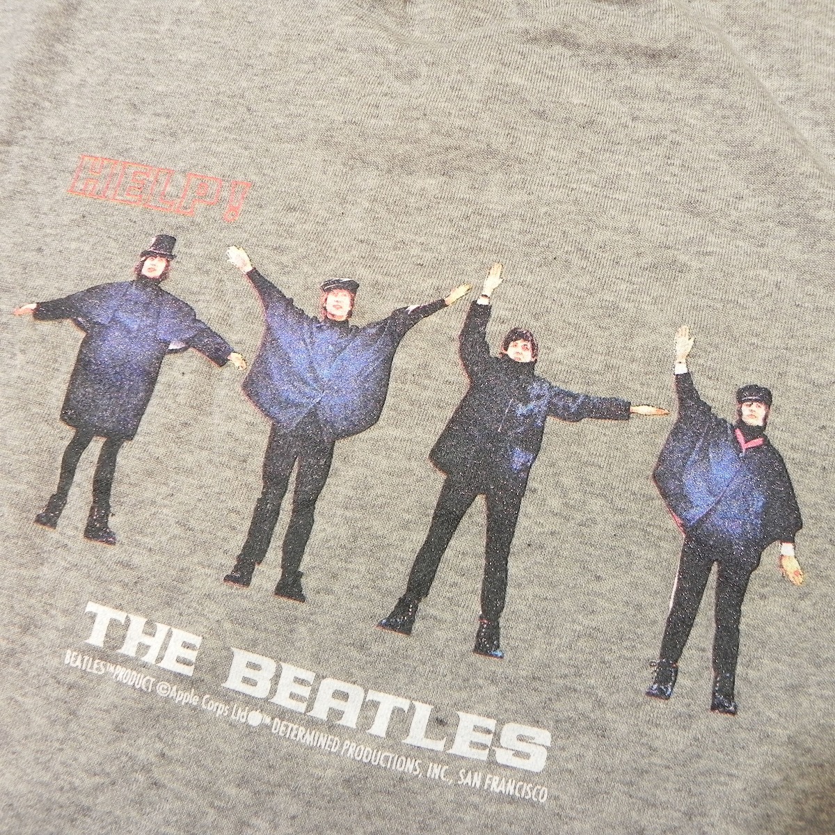  редкий неиспользуемый товар не использовался товар THE BEATLES тренировочный футболка размер M HELP! Beatles John * Lennon paul (pole) * McCartney *c