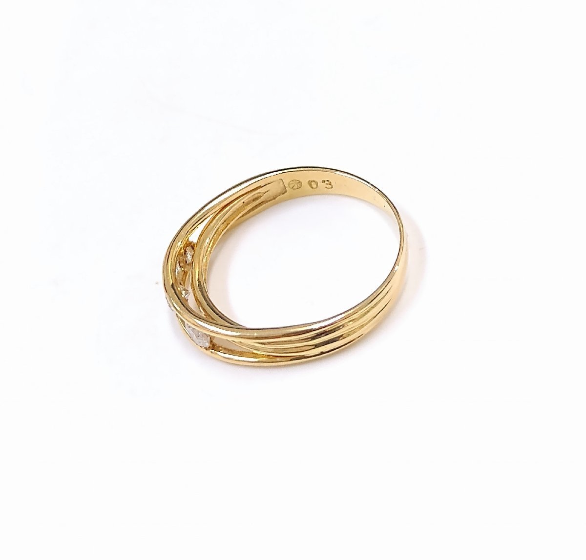 ☆K18 03 リング 2.6g 14号 | carlacanto.com