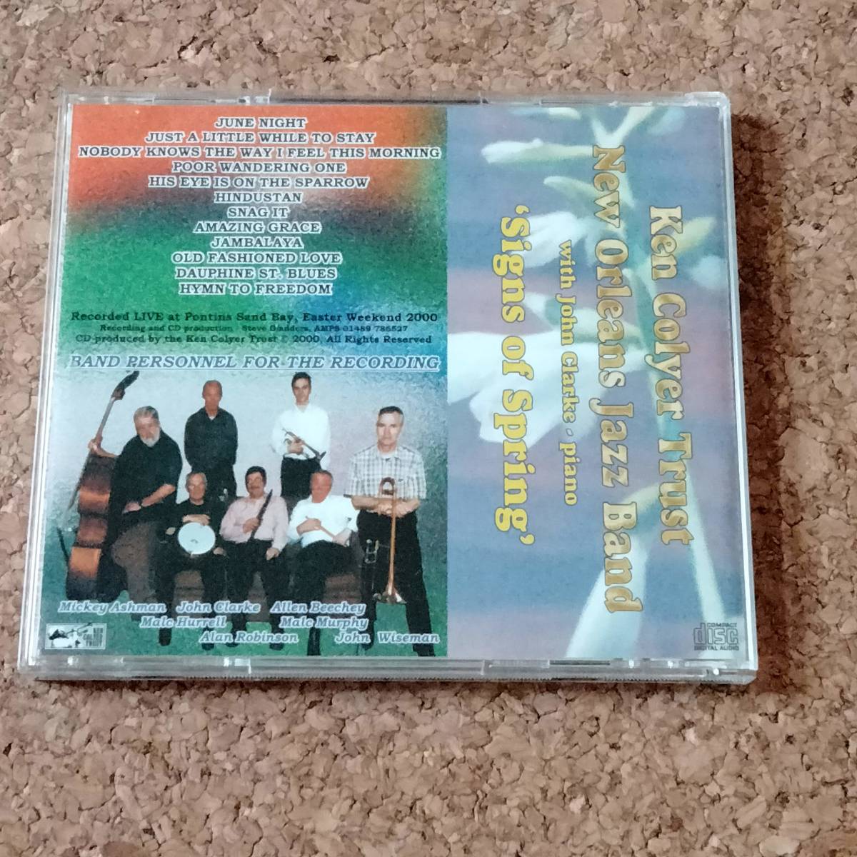 水|CD UK盤 ケン・コリア[Ken Colyer Trust New Orleans Jazz Band]｜Signs of Spring [KCT CD 008]_画像2